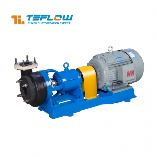 pompa sentrifugal fluoroplastik